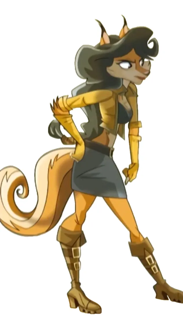 ai character: Carmelita Fox background