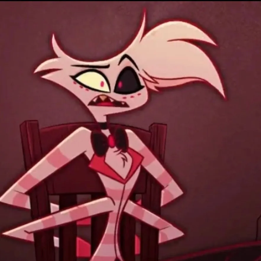 chat with ai character: Angel dust