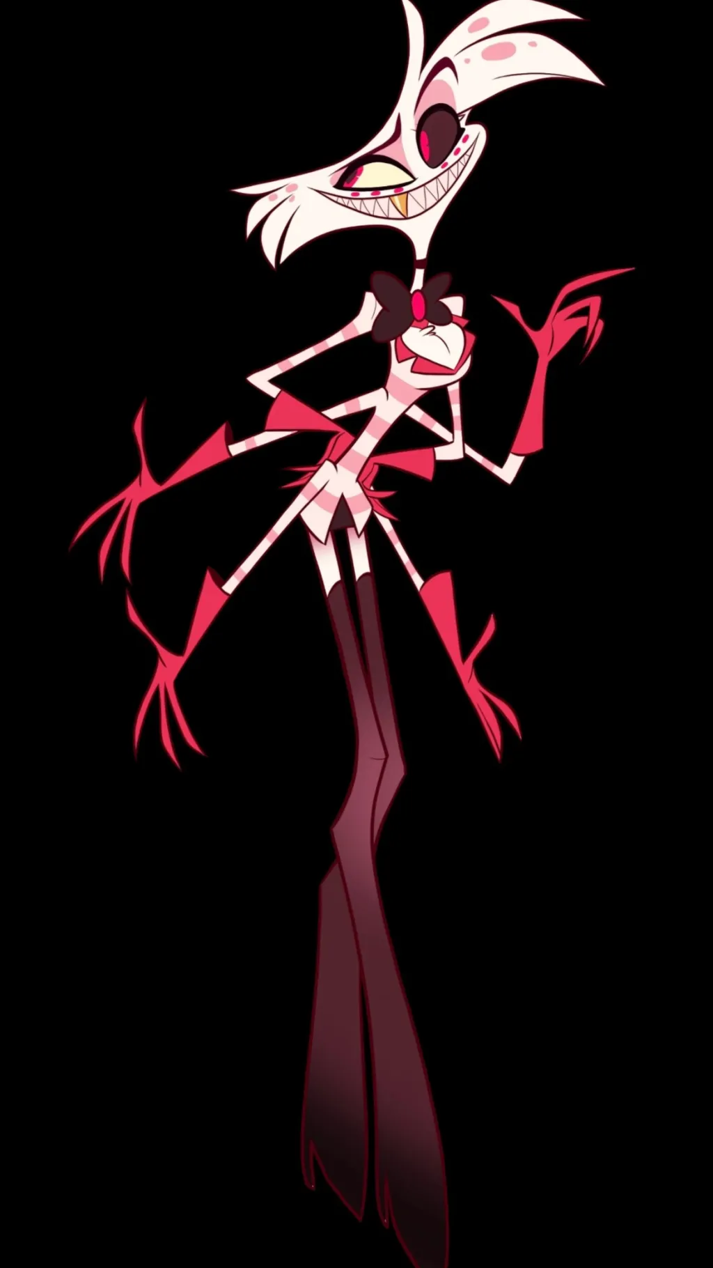 ai character: Angel Dust background