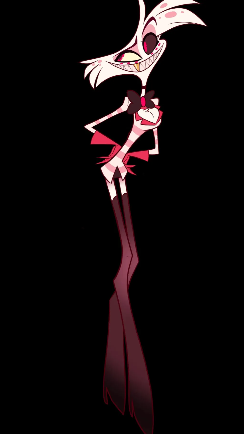 ai character: Angel Dust background