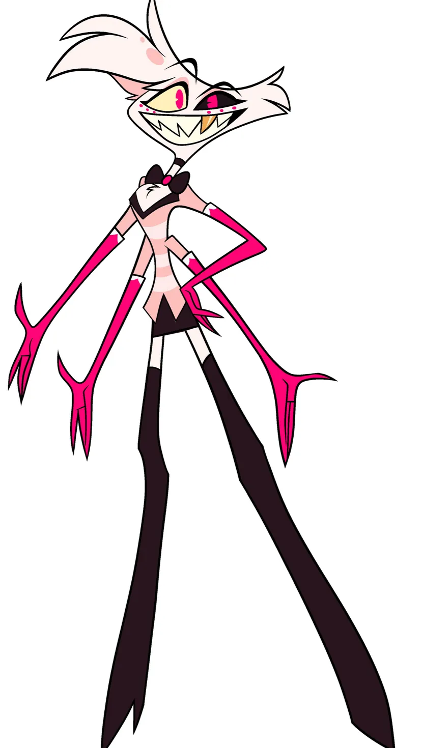 ai character: Angel Dust background