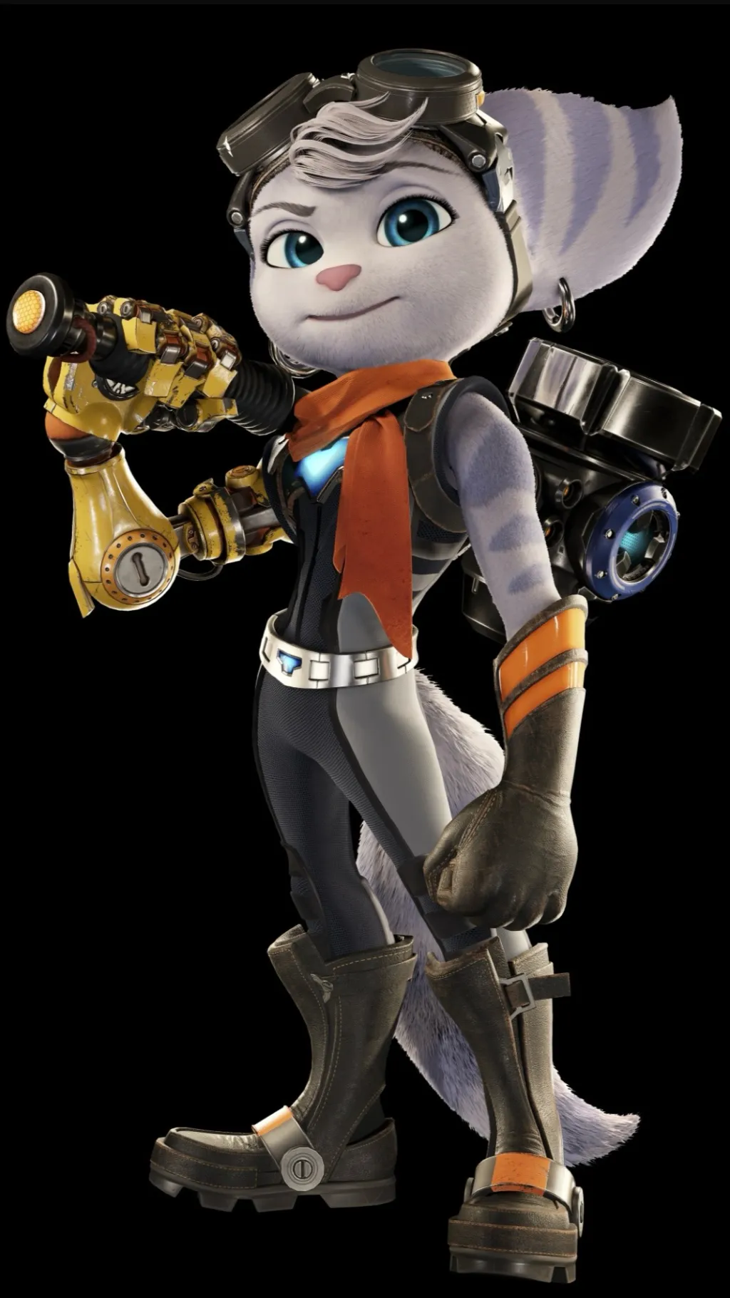 ai character: Rivet background