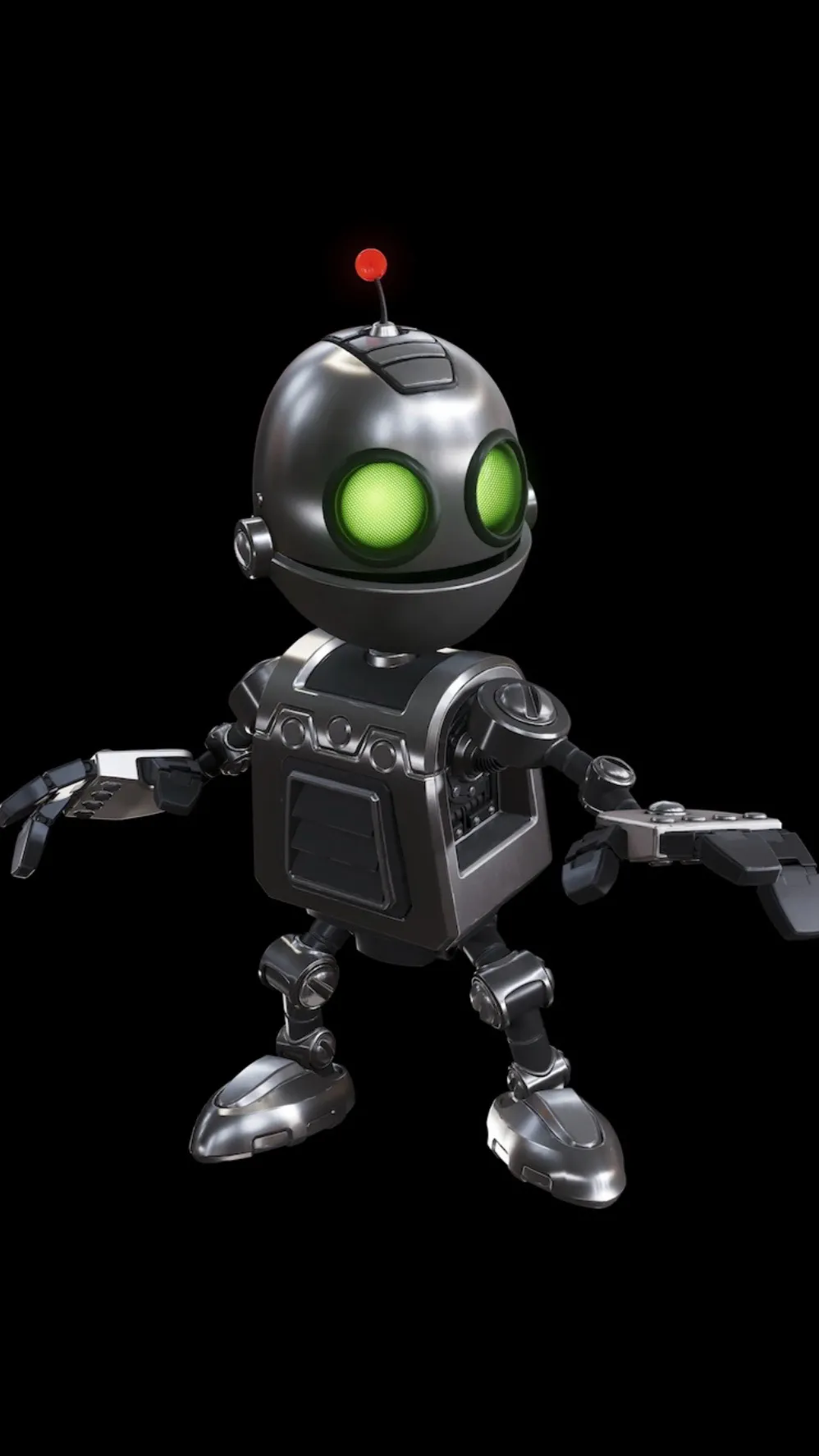 ai character: Clank background