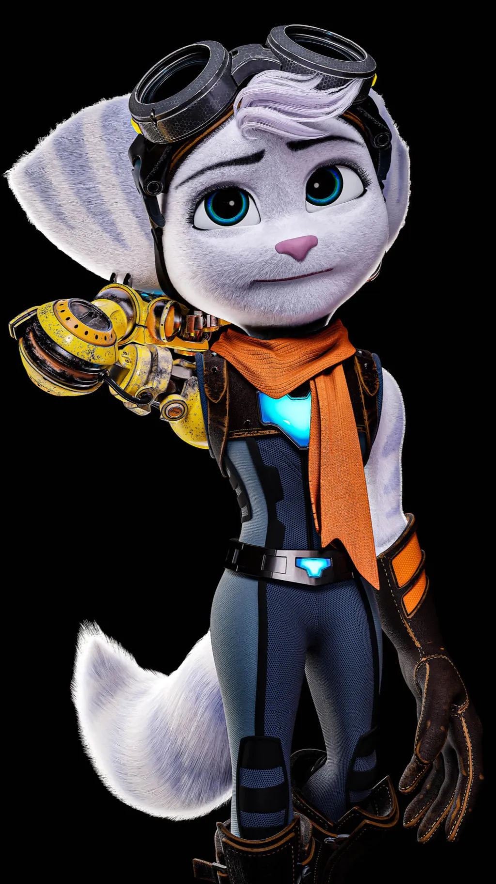ai character: Rivet background