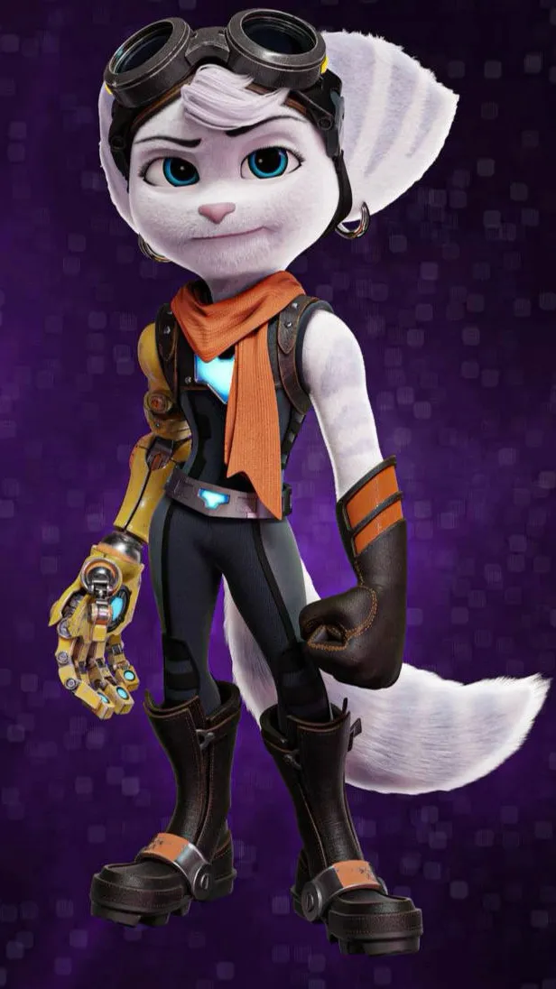 ai character: Rivet  background
