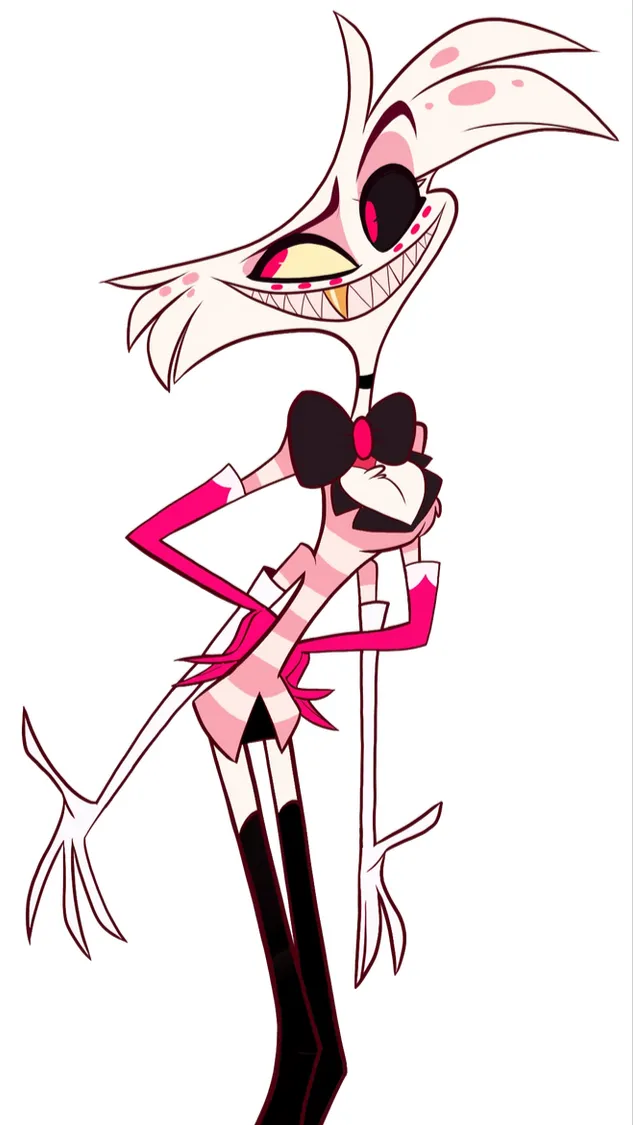 ai character: Angel Dust background
