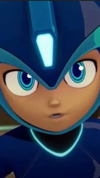 ai character: Mega man background
