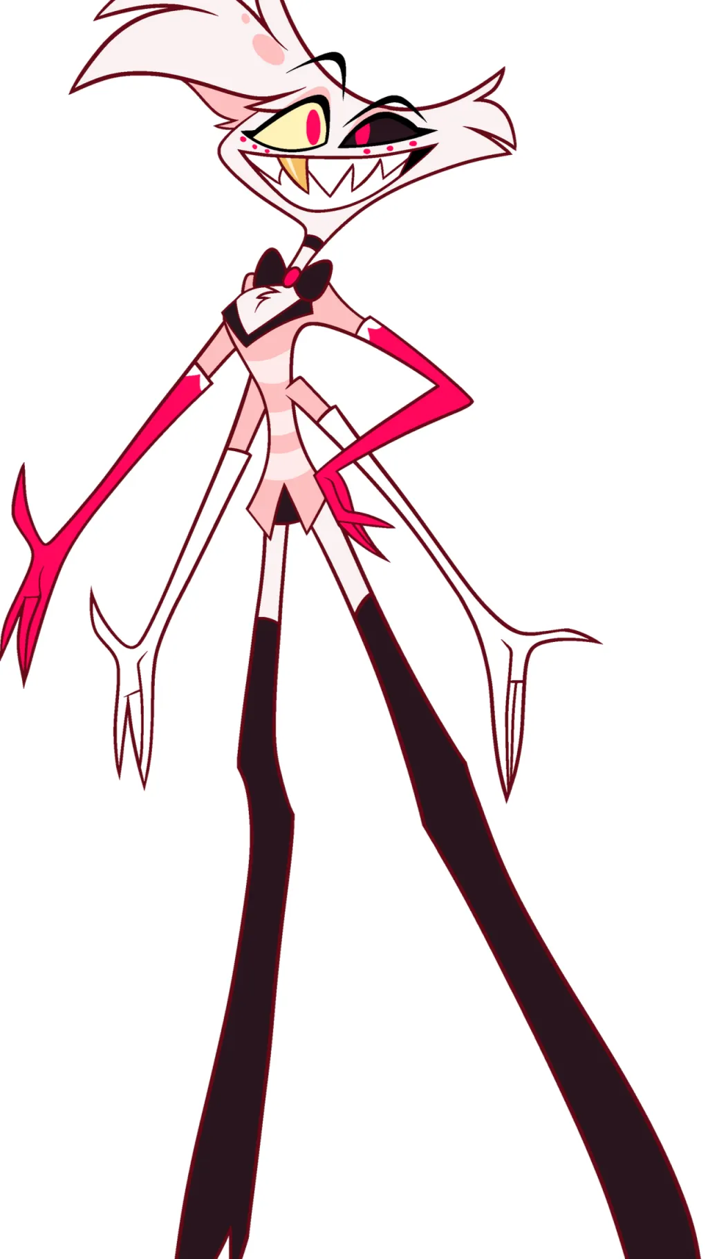 ai character: Angel Dust background
