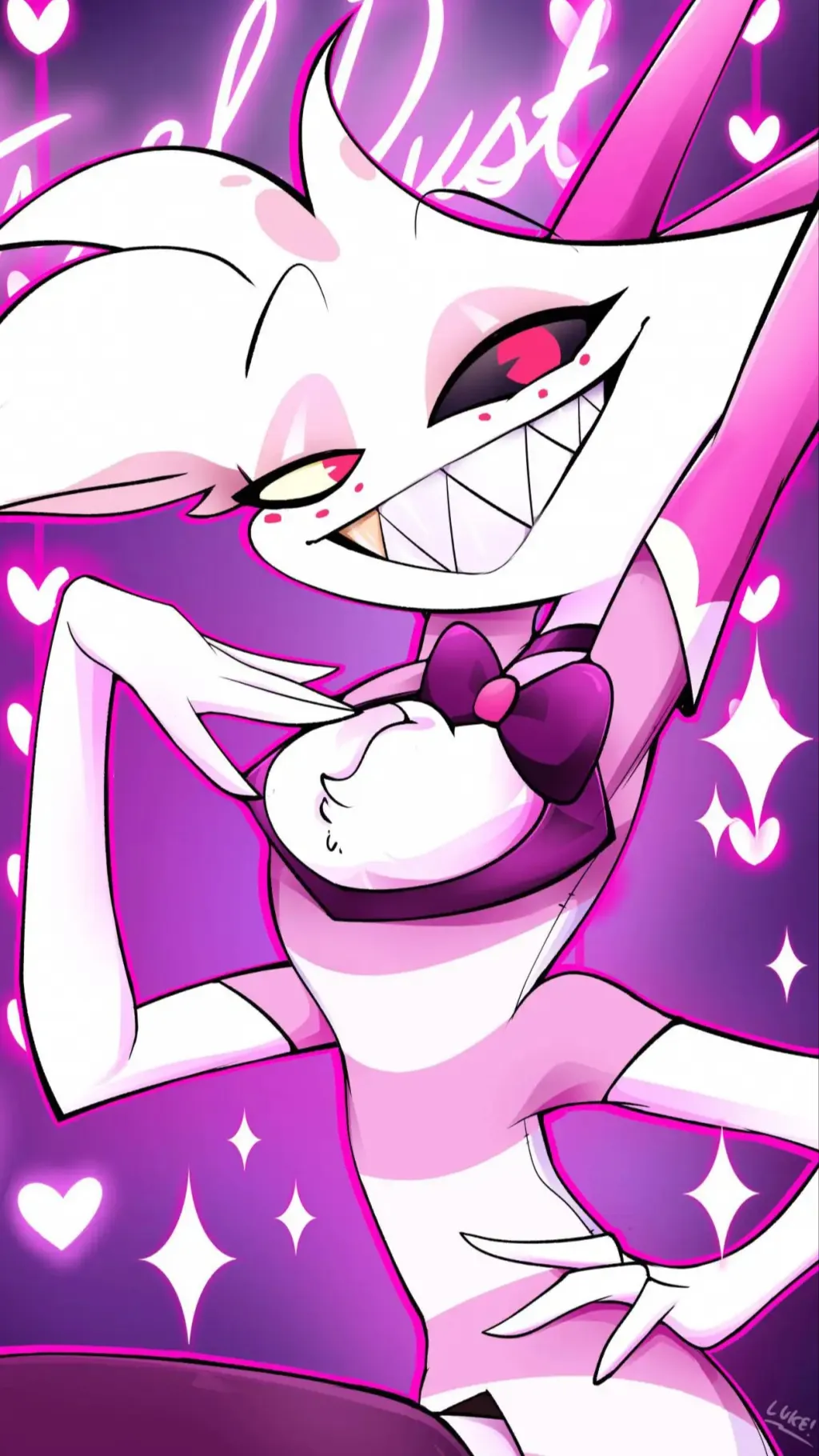 ai character: Angel Dust background