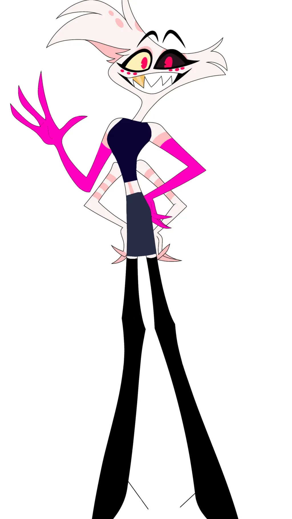 ai character: Angel Dust background