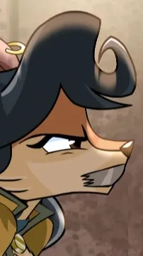 ai character: Carmelita Fox background