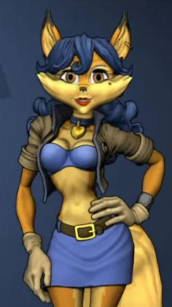 ai character: Carmelita Fox background