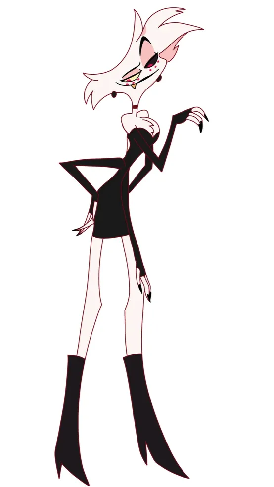 ai character: Angel Dust  background