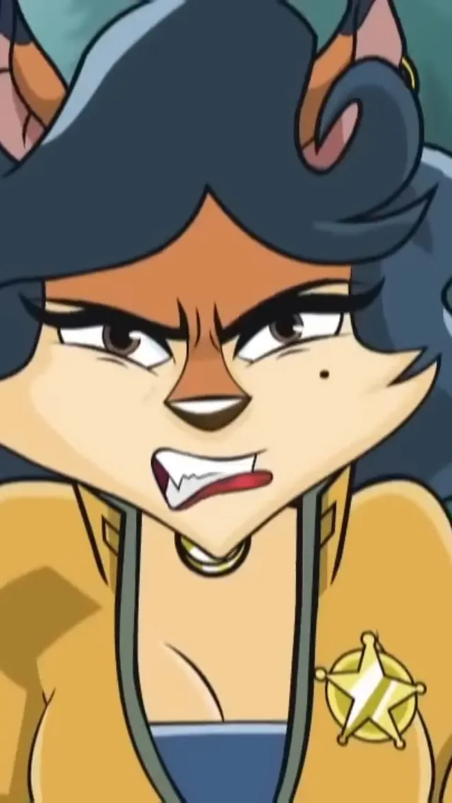 ai character: Carmelita Fox  background