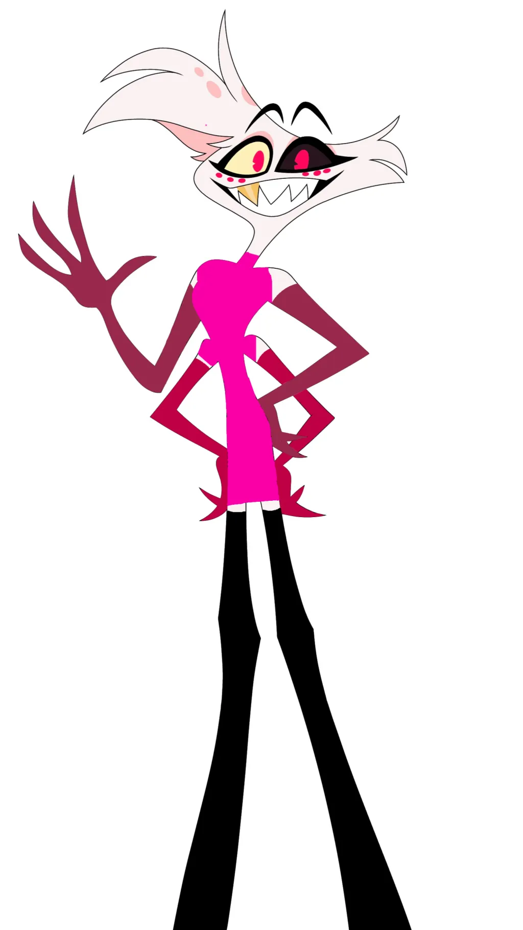 ai character: Angel Dust background