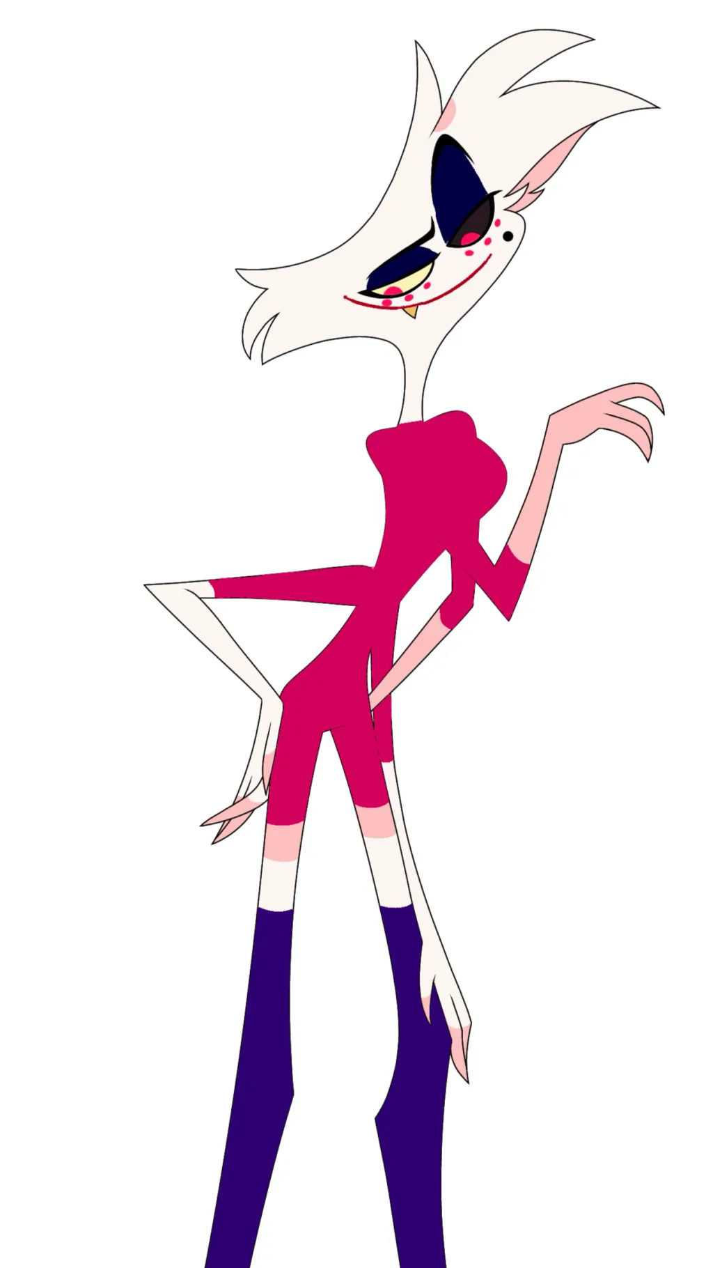 ai character: Angel Dust background