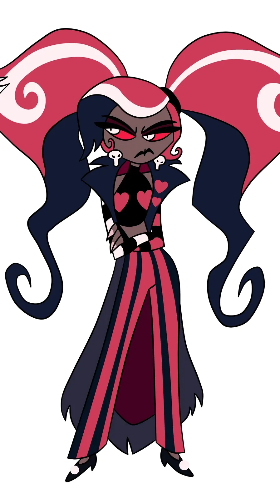 ai character: Velvette  background