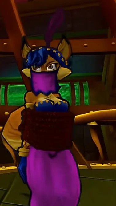 ai character: Carmelita Fox background