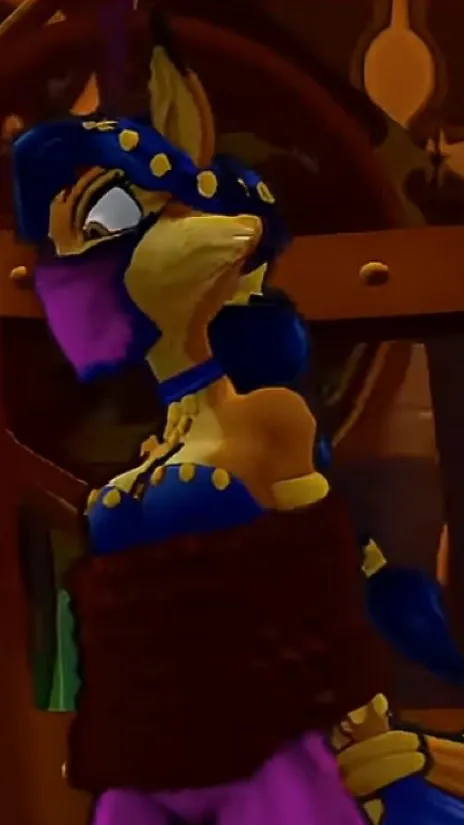 ai character: Carmelita Fox background