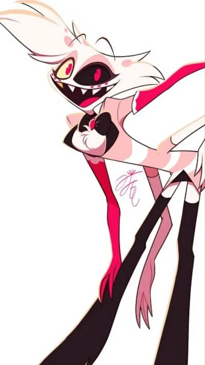 ai character: Angel Dust background