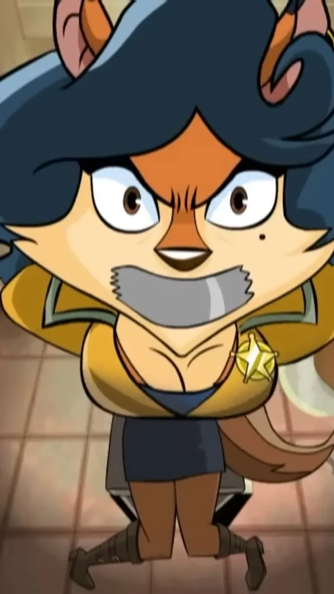ai character: Carmelita Fox  background
