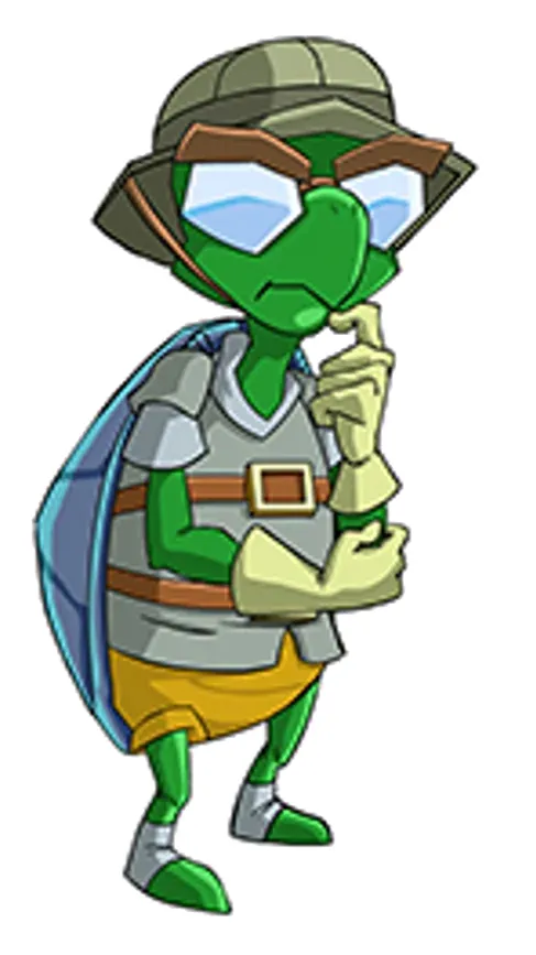 ai character: Bentley  background