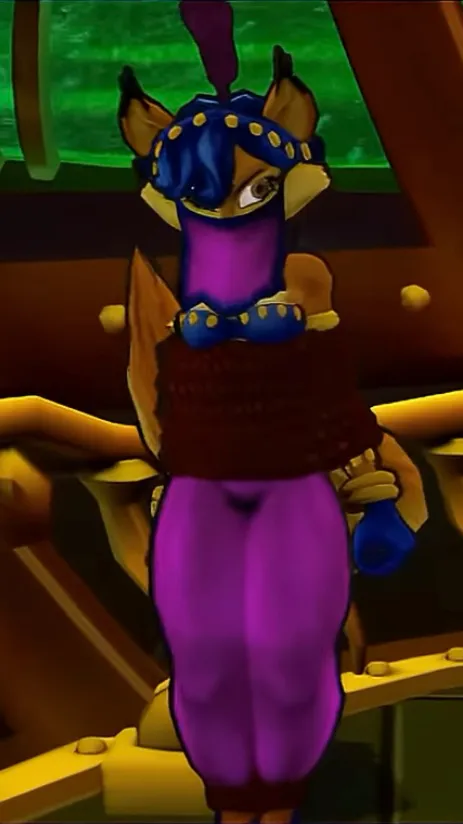ai character: Carmelita Fox  background