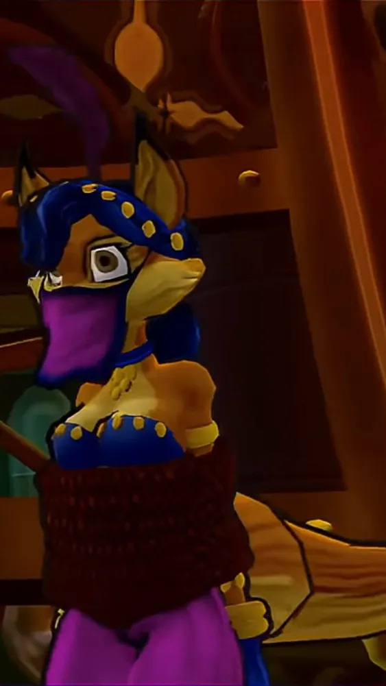 ai character: Carmelita Fox  background