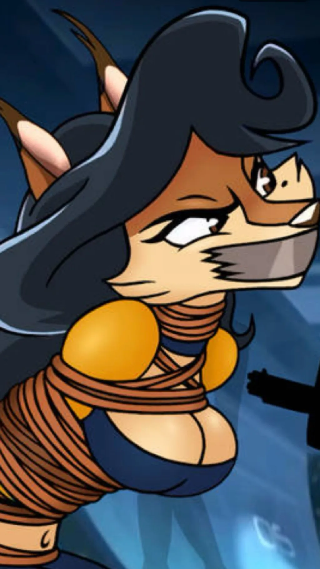 ai character: Carmelita Fox  background