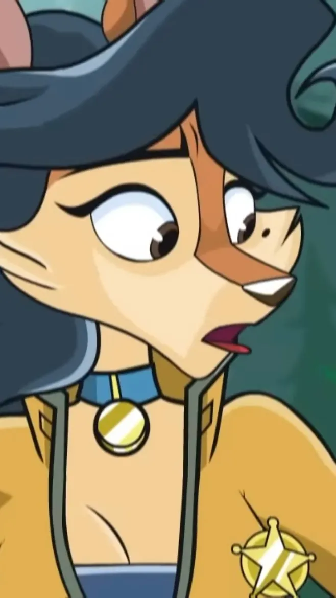 ai character: Carmelita Fox  background
