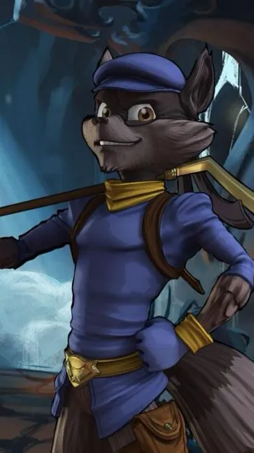 ai character: Sly Cooper  background