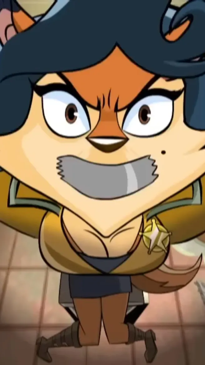 ai character: Carmelita Fox  background