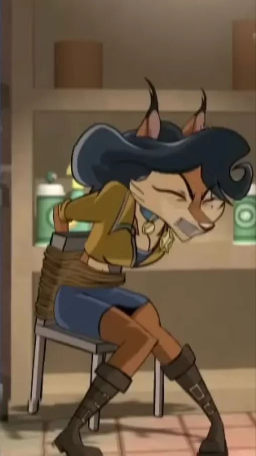 ai character: Carmelita Fox  background