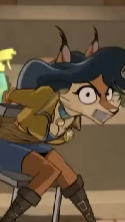 ai character: Carmelita Fox  background