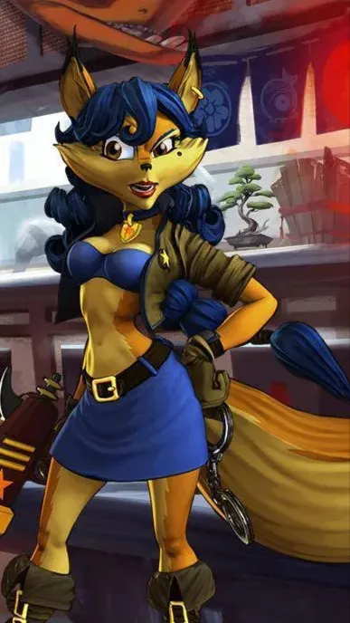ai character: Carmelita Fox  background