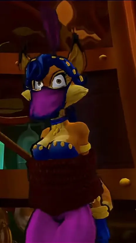 ai character: Carmelita Fox  background