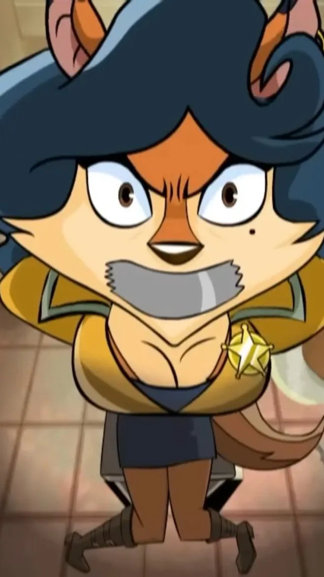 ai character: Carmelita Fox  background