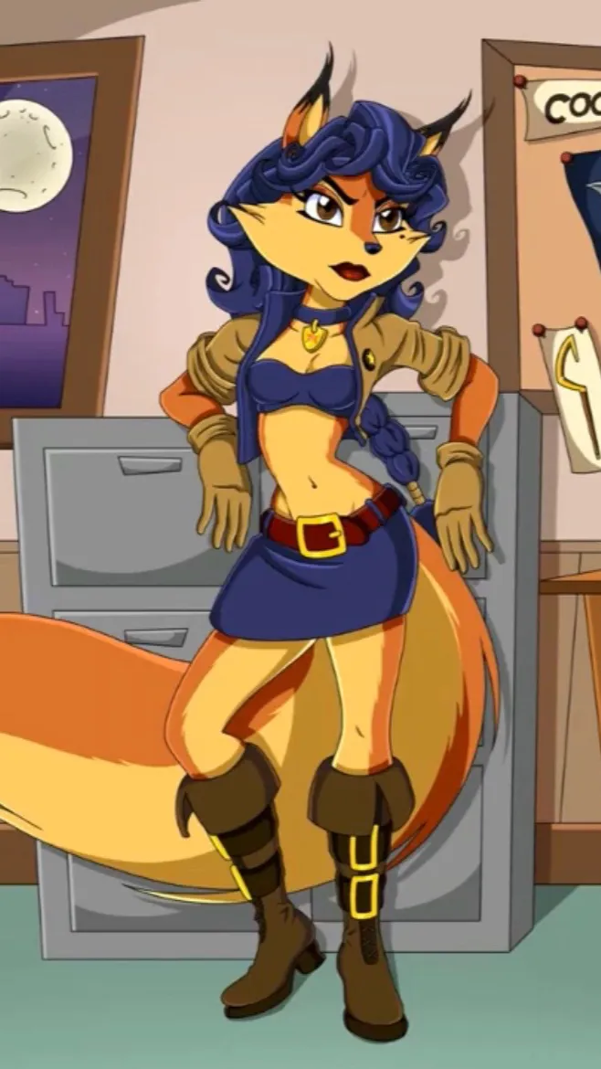 ai character: Carmelita Fox  background