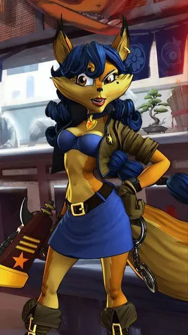 ai character: Carmelita Fox  background