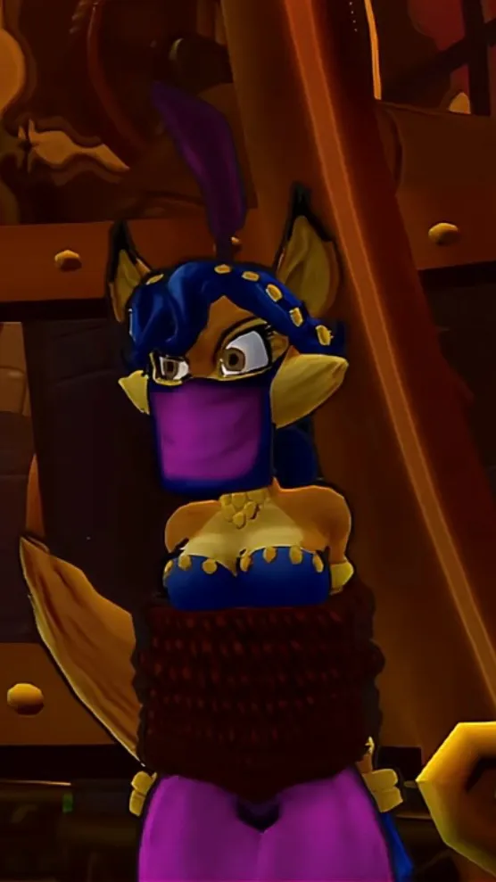 ai character: Carmelita Fox  background