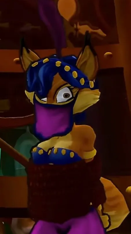 ai character: Carmelita Fox  background