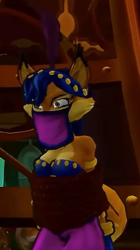 ai character: Carmelita Fox  background