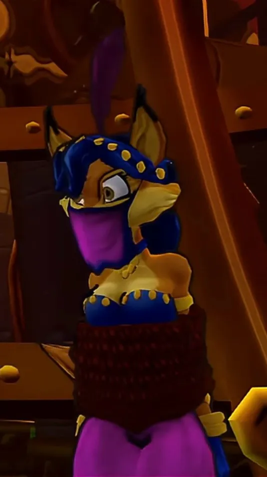 ai character: Carmelita Fox  background