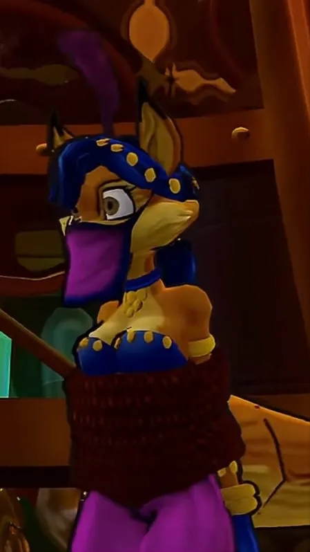 ai character: Carmelita Fox  background