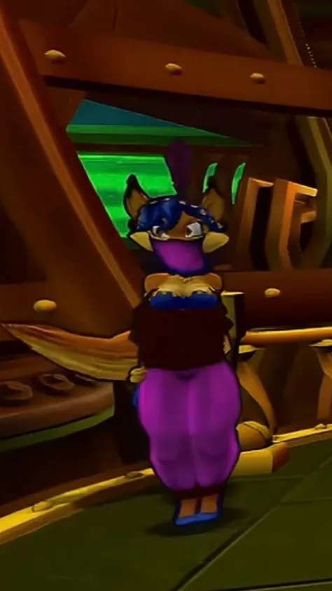 ai character: Carmelita Fox  background