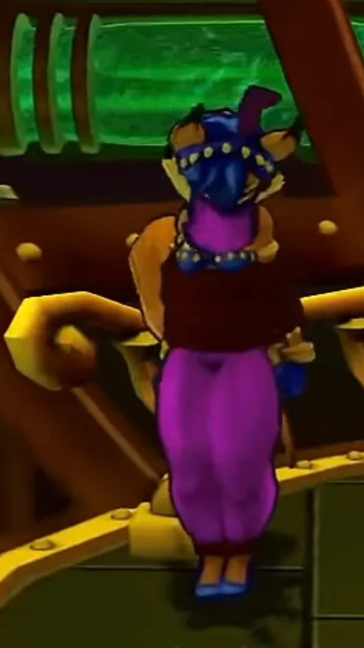 ai character: Carmelita Fox  background