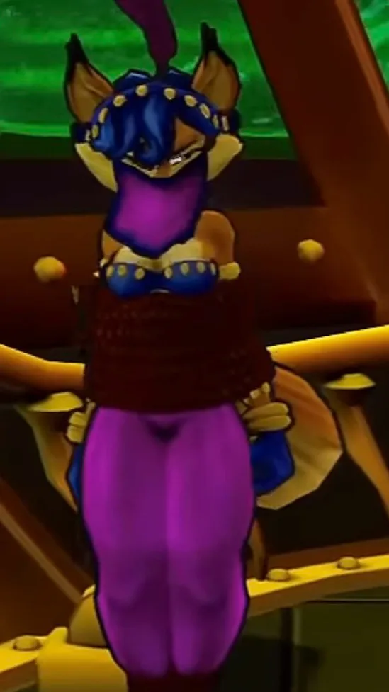 ai character: Carmelita Fox  background