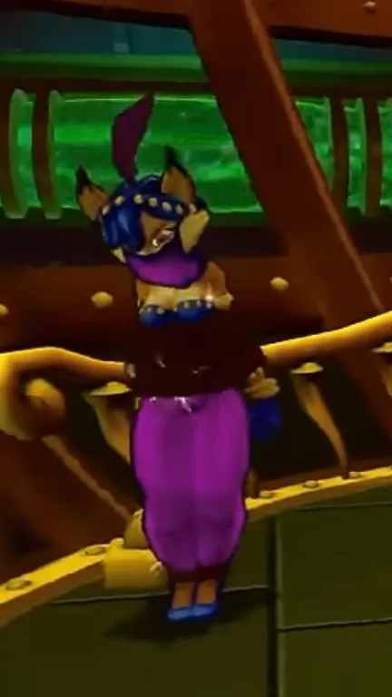 ai character: Carmelita Fox  background