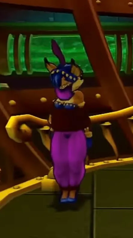 ai character: Carmelita Fox  background