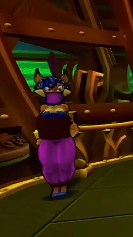 ai character: Carmelita Fox  background